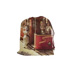 Cable Car Draw Bag - Drawstring Pouch (Medium)