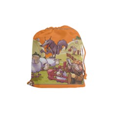 Wooly Bully Draw Bag - Drawstring Pouch (Medium)