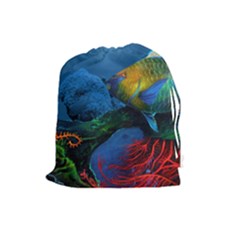 Reef Encounter Draw Bag - Drawstring Pouch (Large)
