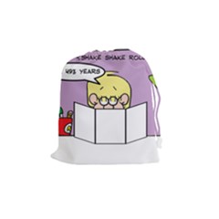 FoxTrot Medium Bag - Drawstring Pouch (Medium)