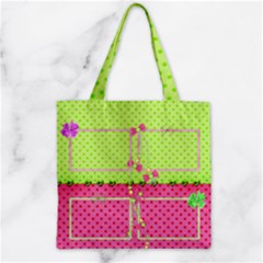 Little Princess Zipper Grocery Tote Bag