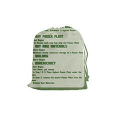 Power Grid Bags (M) - Green - Drawstring Pouch (Medium)