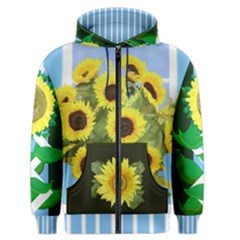 sunflower hoodie - Men s Zipper Hoodie