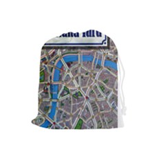 Scotland Yard Tile Drawing Bag LARGE - Drawstring Pouch (Large)
