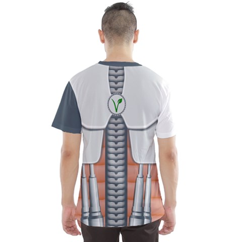 Men s Sport Mesh T-Shirt Back