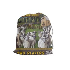 Agricola_All Creatures_L - Drawstring Pouch (Large)