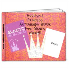 Addisyn Princess Book take 2 - 9x7 Photo Book (20 pages)