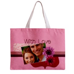love - Zipper Mini Tote Bag