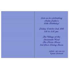 Greeting Card 5  x 7  