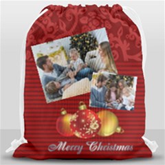 xmas - Drawstring Bag (Large)