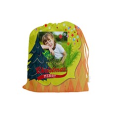 xmas - Drawstring Pouch (Large) xmas - Drawstring Pouch (Large)
