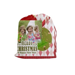 xmas - Drawstring Pouch (Large) xmas - Drawstring Pouch (Large)