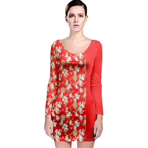 Long Sleeve Bodycon Dress 