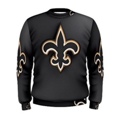 Saints Black Sweat Shirt - Men s Sweatshirt