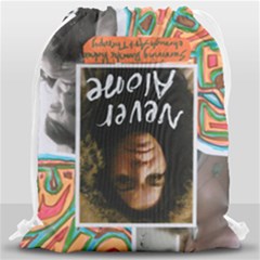 never bag - Drawstring Bag (Large)