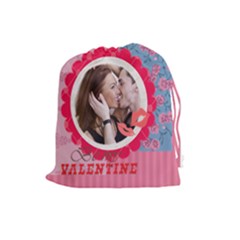 love - Drawstring Pouch (Large) love - Drawstring Pouch (Large)