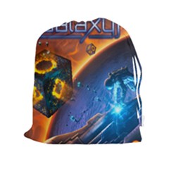 Roll for the Galaxy - Drawstring Pouch (2XL)