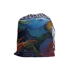 Reef Encounter  - Drawstring Pouch (Large)
