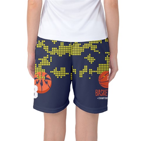 Women s Basketball Shorts Back