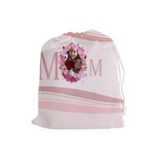 mothers day - Drawstring Pouch (Large)