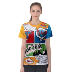 comic - Women s Sport Mesh T-Shirt