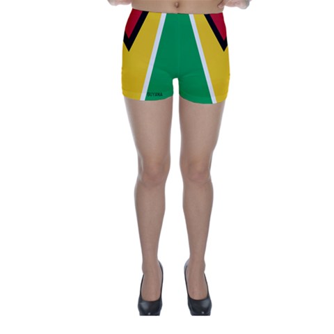 Skinny Shorts Back