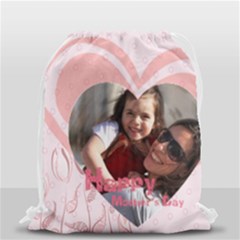 mothers day - Drawstring Bag (Small)