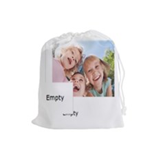 summer time - Drawstring Pouch (Large)