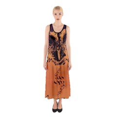 owl dress - Sleeveless Maxi Dress
