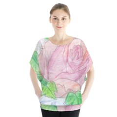 Batwing Chiffon Blouse