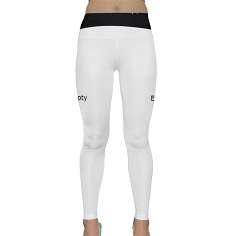 Classic Yoga Leggings Front