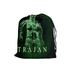 Trajan - B - Drawstring Pouch (Large)