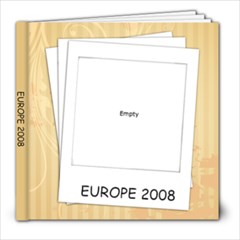 Europe Trip 2008 - 8x8 Photo Book (30 pages)
