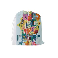 Drawstring Pouch (Large) 