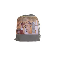 Imhotep Grey Stone Bag - Drawstring Pouch (Small)