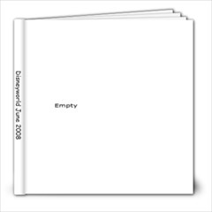 Disney June 2008 - 8x8 Photo Book (30 pages)