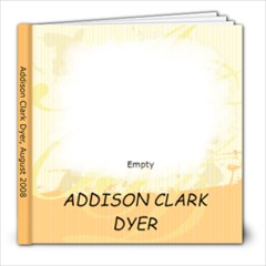 Addison Clark - 8x8 Photo Book (30 pages)