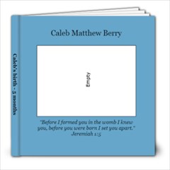 Caleb s 1st Album - 8x8 Photo Book (30 pages)