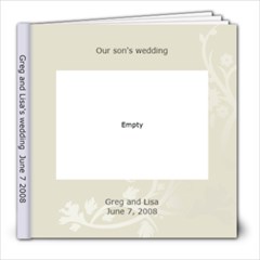 pat wedding book - 8x8 Photo Book (30 pages)