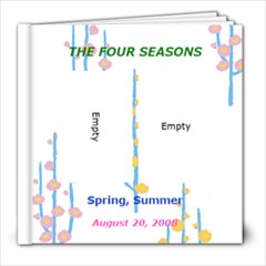 4 seasons - 8x8 Photo Book (30 pages)