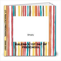 Kalena s preschool - 8x8 Photo Book (30 pages)