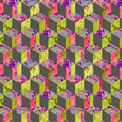Uncomon Geometric Cubes By Paysmage Fabric