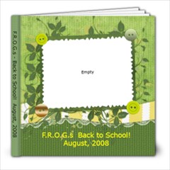 FROGS bts - 8x8 Photo Book (20 pages)