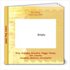 Labor day - 8x8 Photo Book (20 pages)