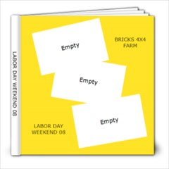 BRICKS 4X4 FARM  - 8x8 Photo Book (30 pages)
