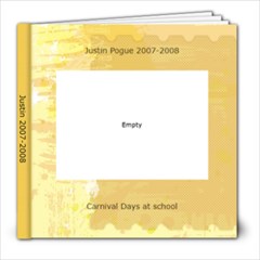 Justin 2008 - 8x8 Photo Book (20 pages)