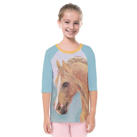 Kids  Quarter Sleeve Raglan T-Shirt 