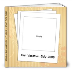 Tuscany & Venice - 8x8 Photo Book (20 pages)