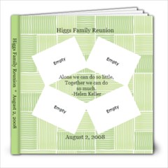 HIGGS REUNION - 8x8 Photo Book (20 pages)