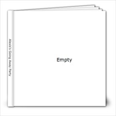 Alexis Going Away Party - 8x8 Photo Book (30 pages)